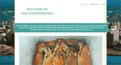 Desktop Screenshot of nolafoodshippers.com